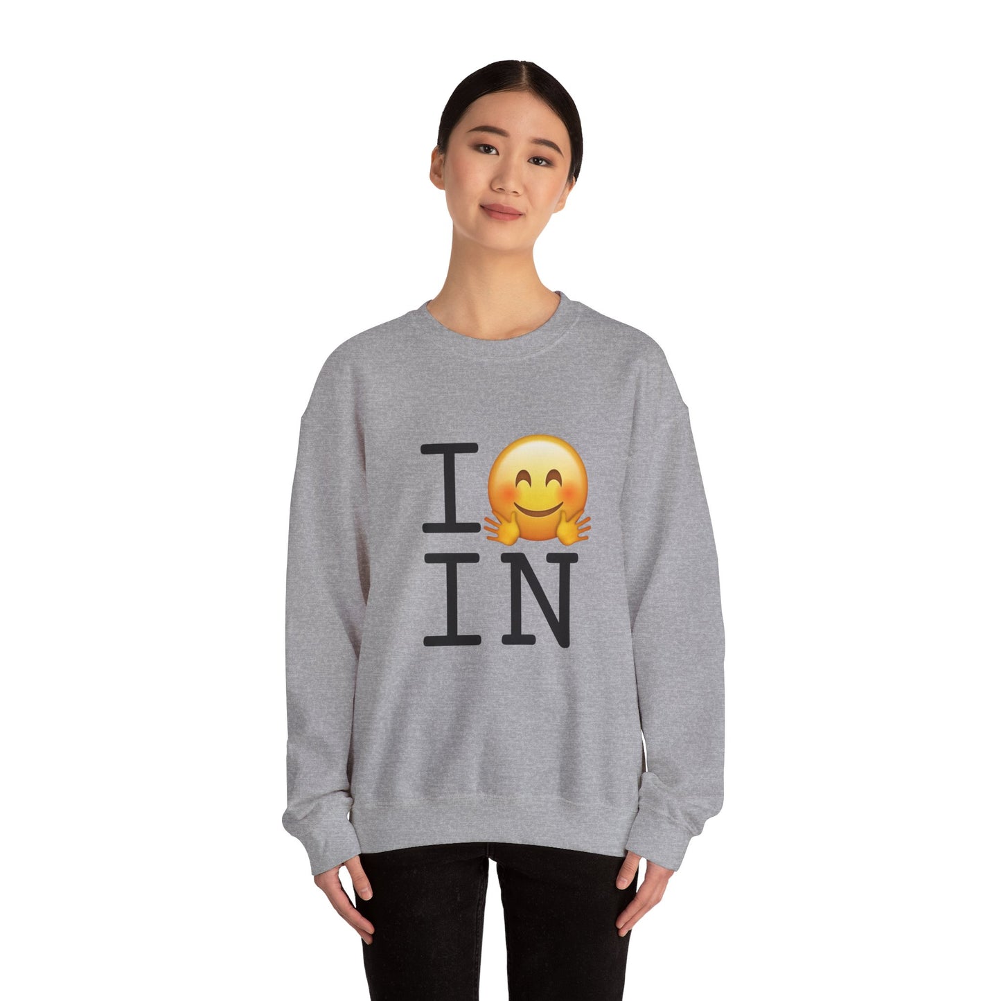 "I Hug Indiana" Sweatshirt