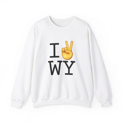 "I Show Peace to Wyoming" Sweatshirt