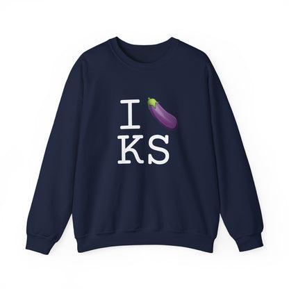 "I Eggplant Kansas" Sweatshirt