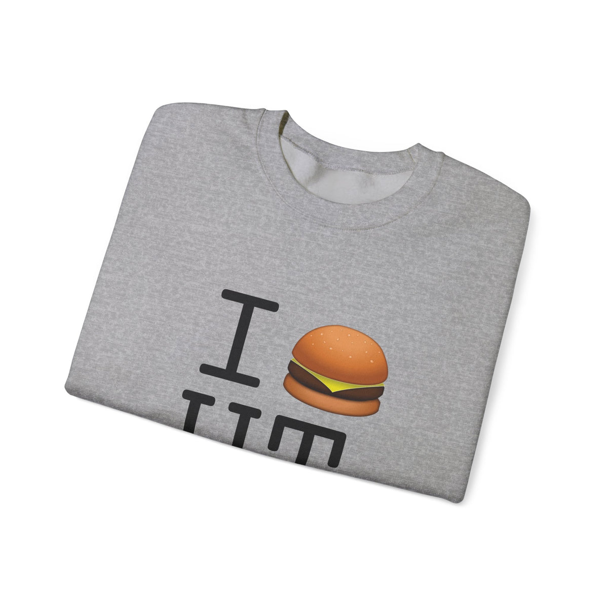 "I Cheeseburger Utah" Sweatshirt