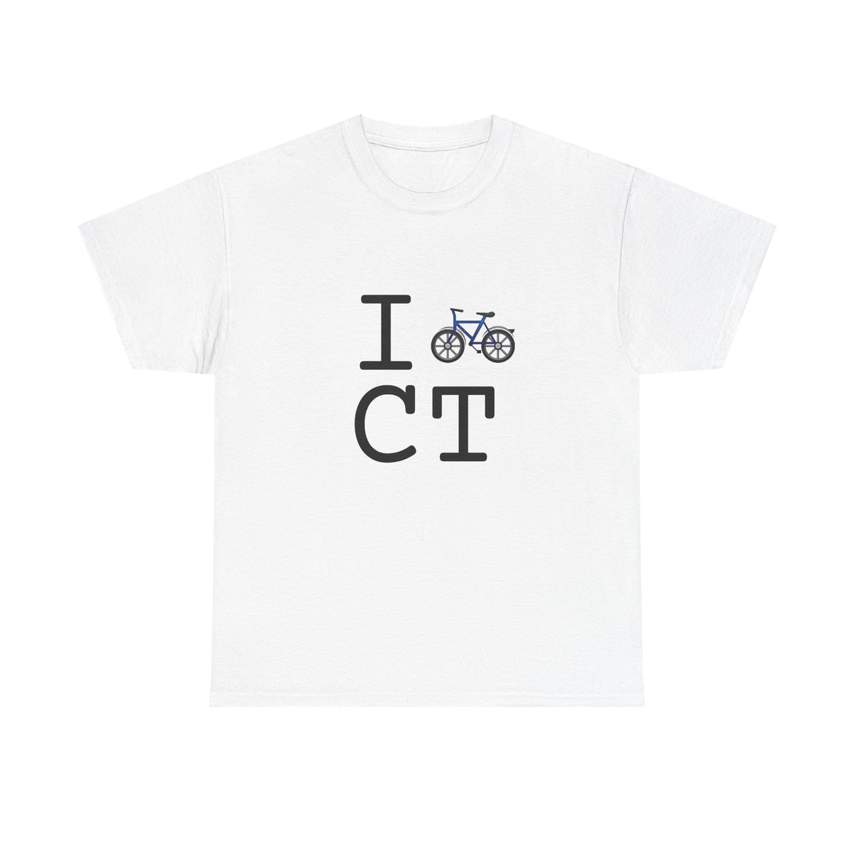 "I Bicycle Connecticut" Tee