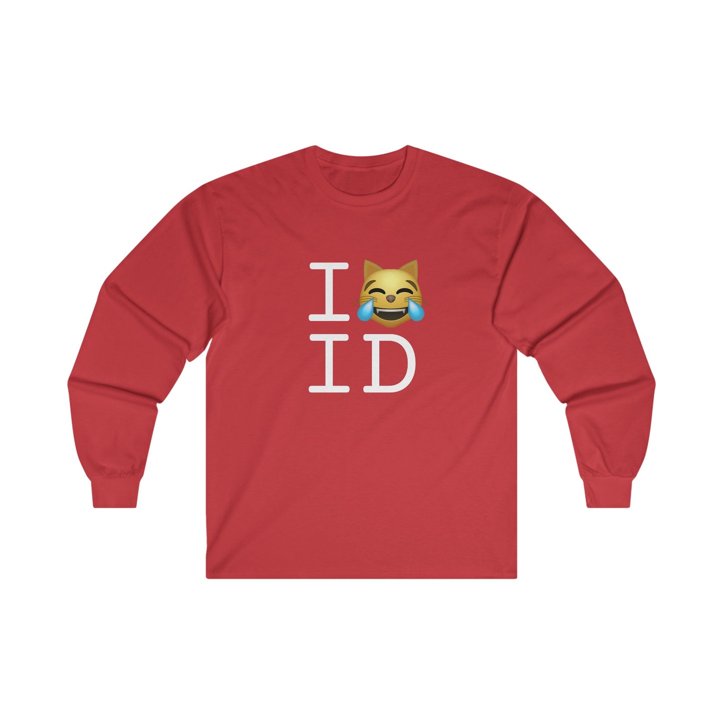 "I'm Laughing like a Cat at Idaho" Long Sleeve Shirt