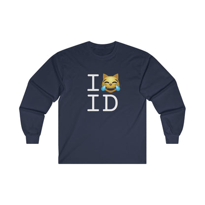 "I'm Laughing like a Cat at Idaho" Long Sleeve Shirt