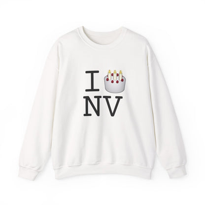 "I Birthday Cake Nevada" Sweatshirt