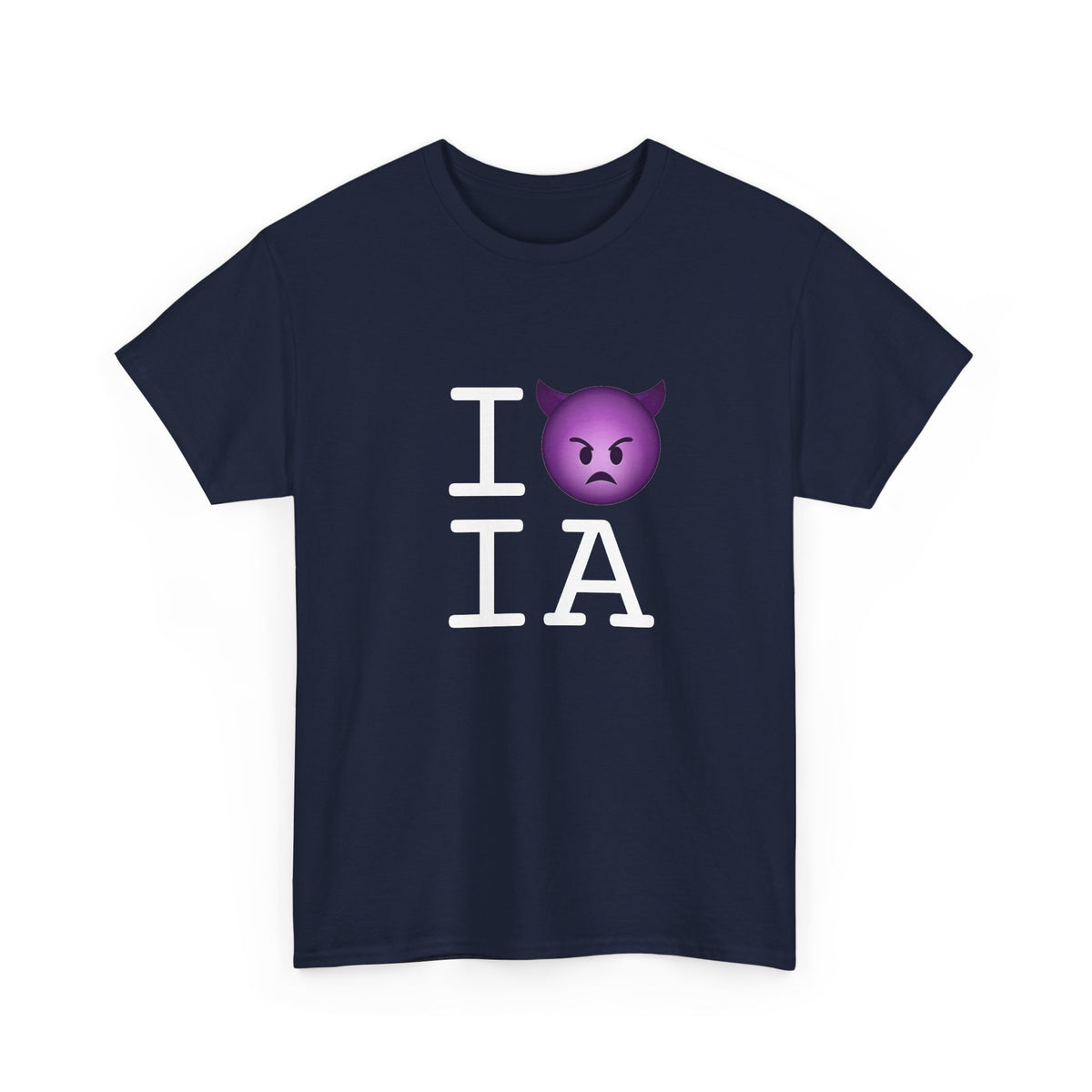 "I'm an Angry Devil about Iowa" Tee