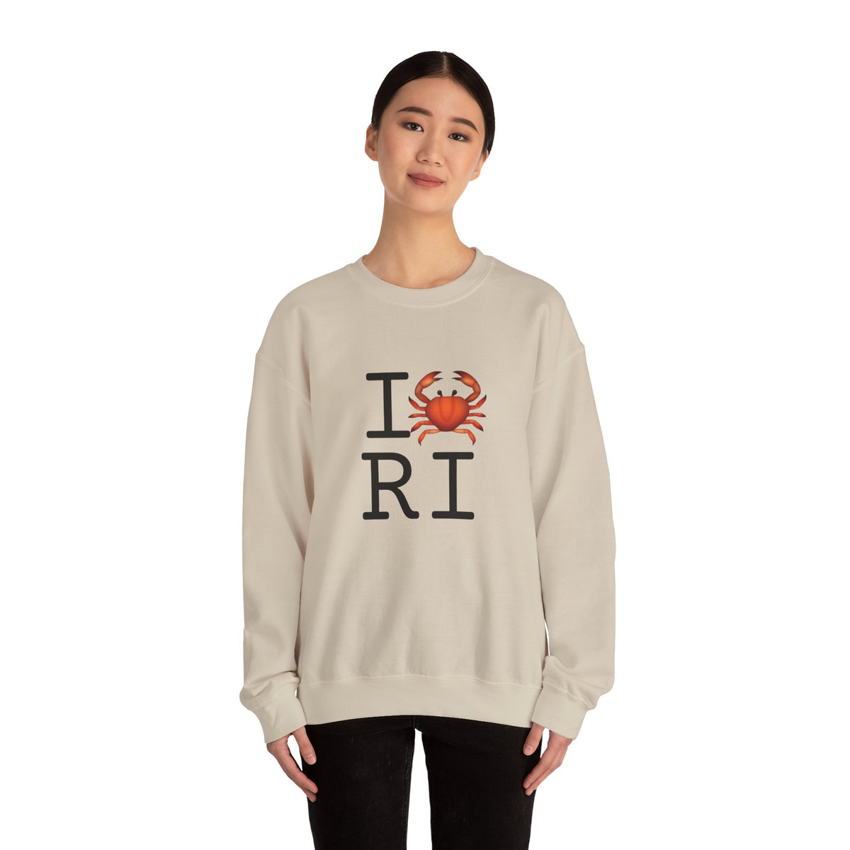 "I Crab Rhode Island" Sweatshirt