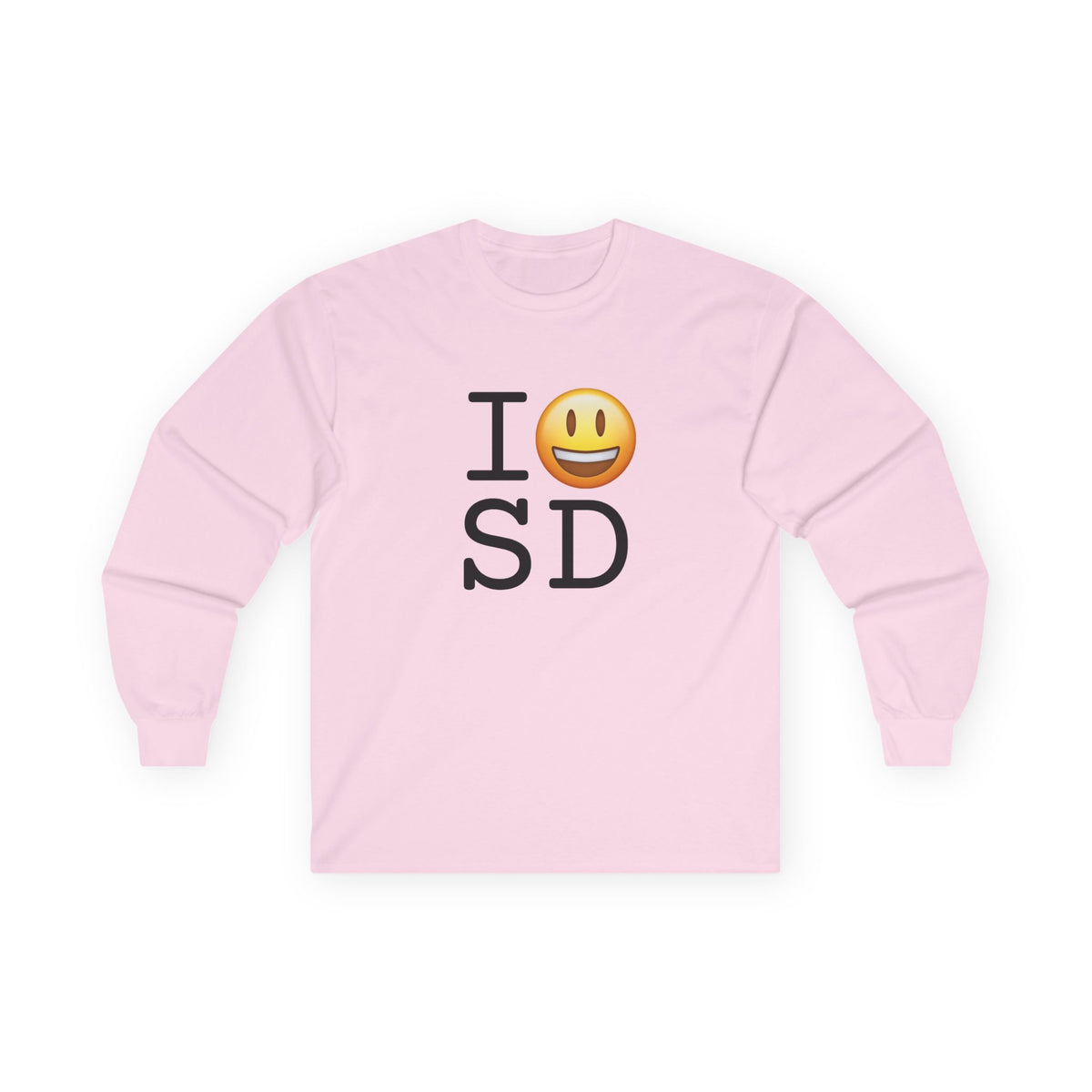 "I'm Happy about South Dakota" Long Sleeve Shirt