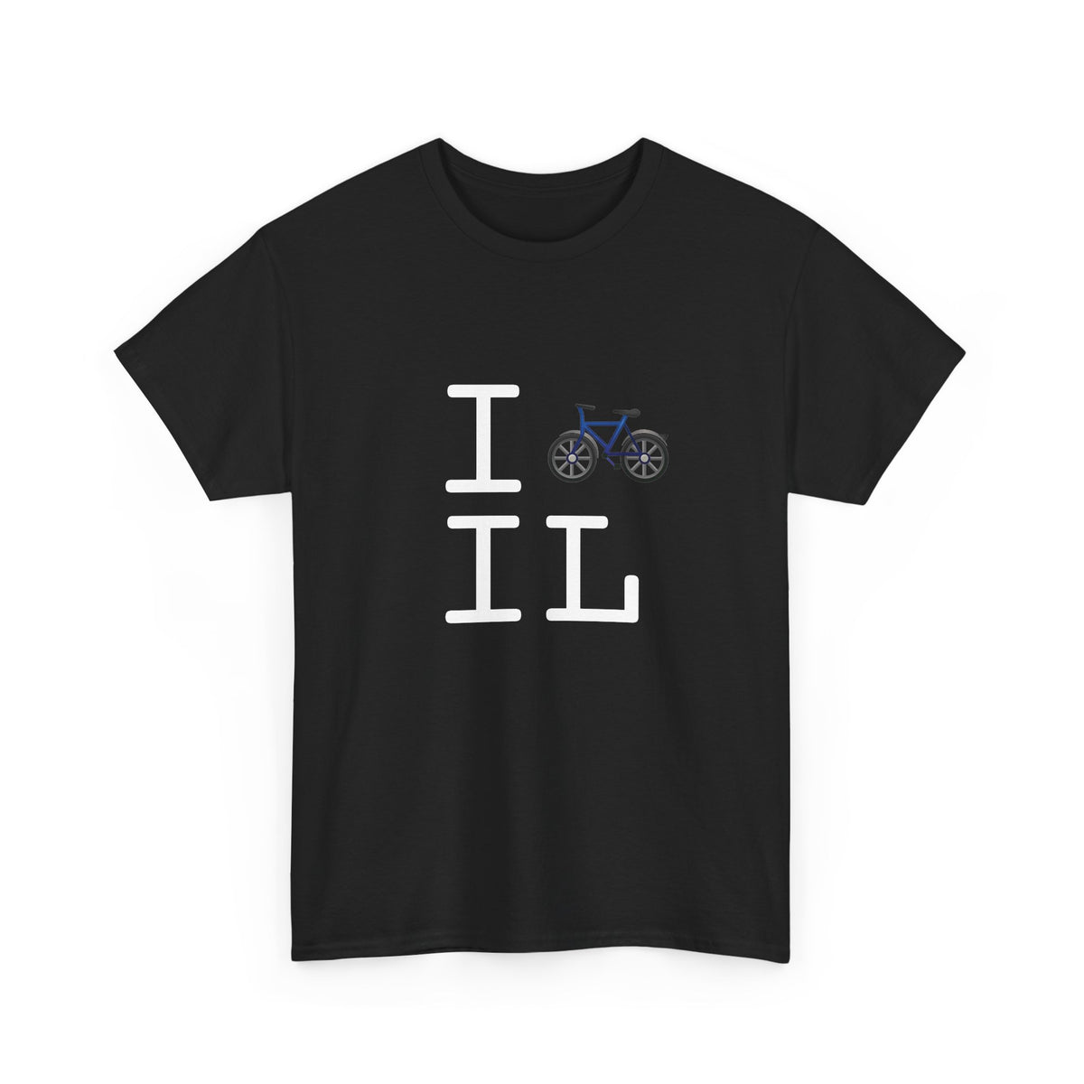 "I Bicycle Illinois" Tee