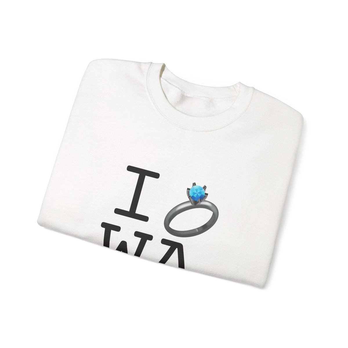 "I'm Married to (Diamond Ring) Washington" Sweatshirt