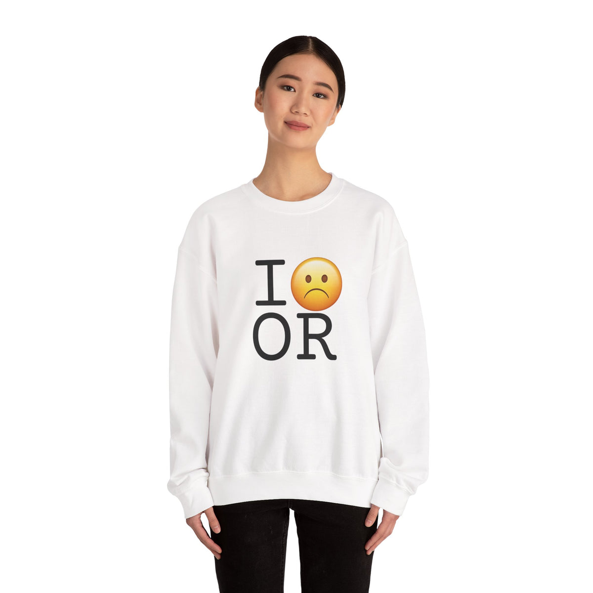 "I'm Grumpy about Oregon" Sweatshirt