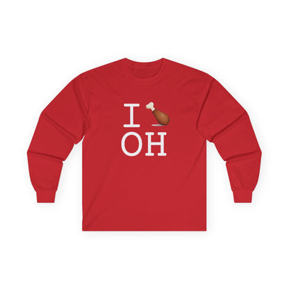 "I Chicken Drumstick Ohio" Long Sleeve Shirt