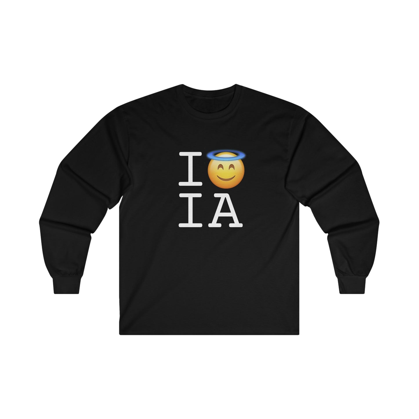 "I'm an Angel in Iowa" Long Sleeve Shirt