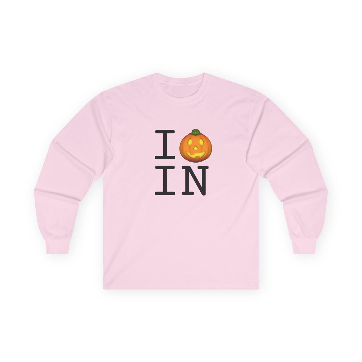 "I Jack-O-Lantern (Pumpkin) Indiana" Long Sleeve Shirt