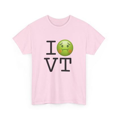 "I'm Nauseous about Vermont" Tee