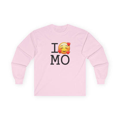 "I Adore Missouri" Long Sleeve Shirt