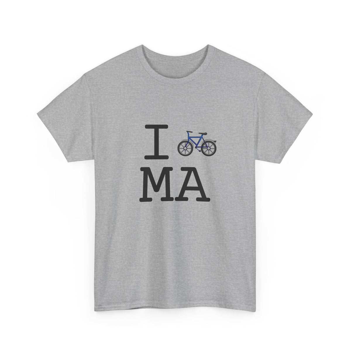 "I Bicycle Massachusetts" Tee