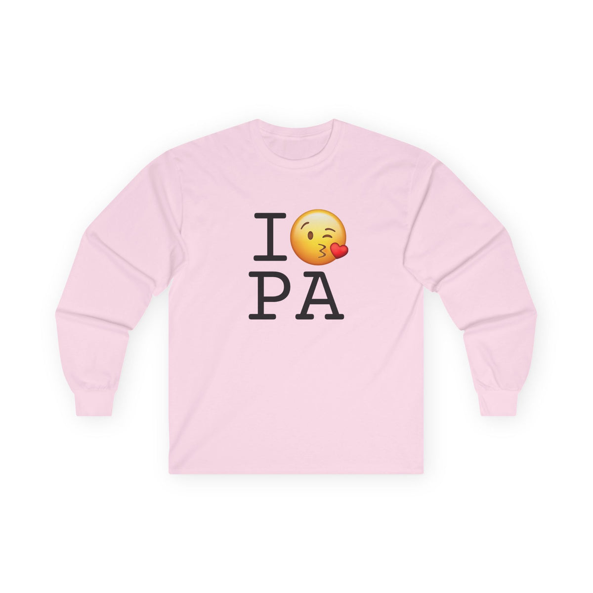 "I Blow a Kiss at Pennsylvania" Long Sleeve Shirt