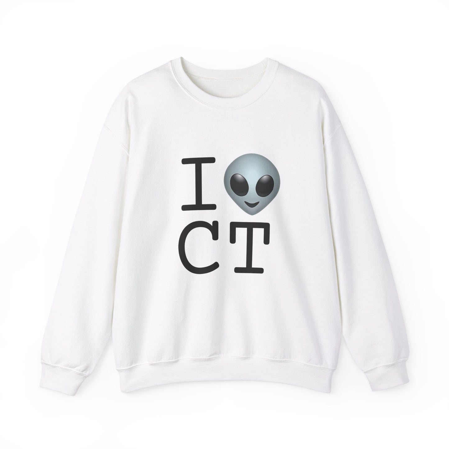 "I Feel Alien in Connecticut" Sweatshirt