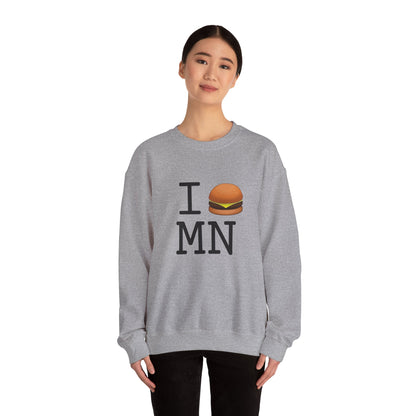 "I Cheeseburger Minnesota" Sweatshirt