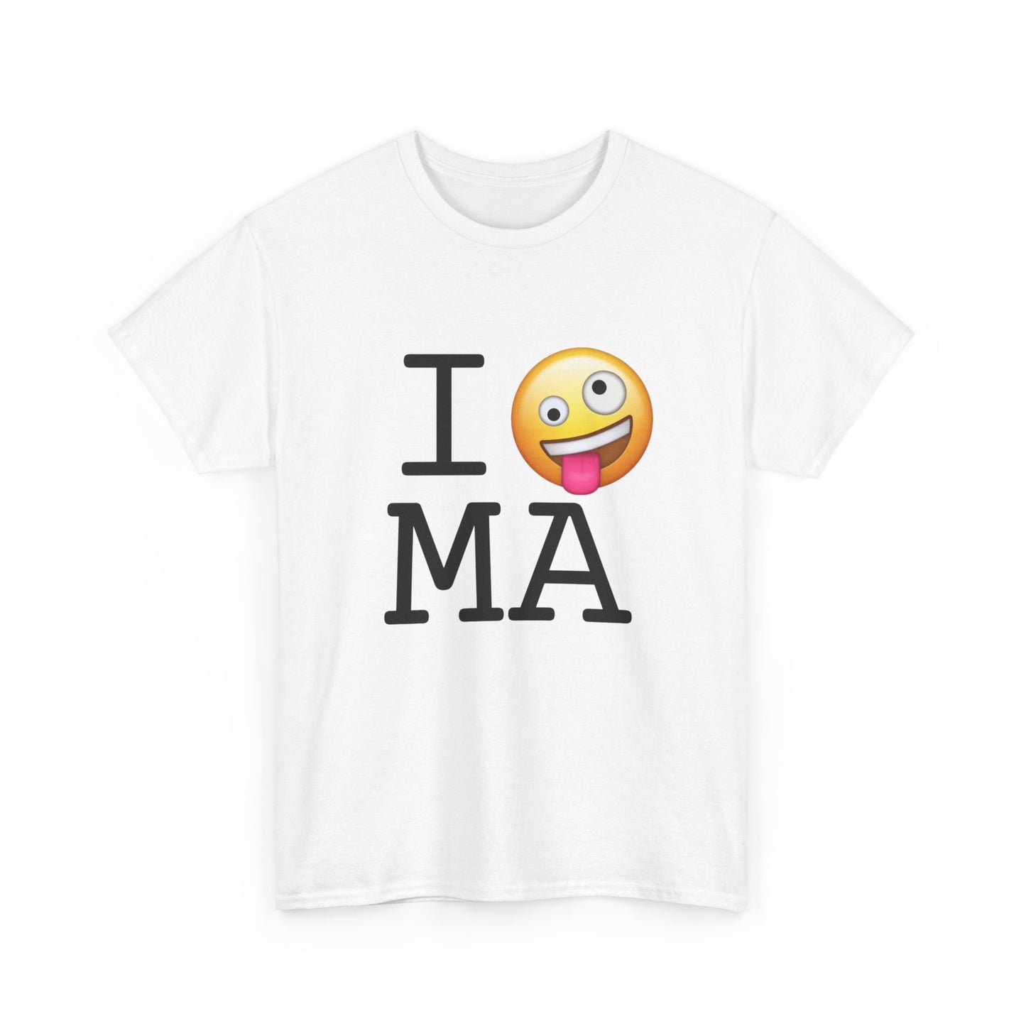 "I'm Crazy about Massachusetts" Tee