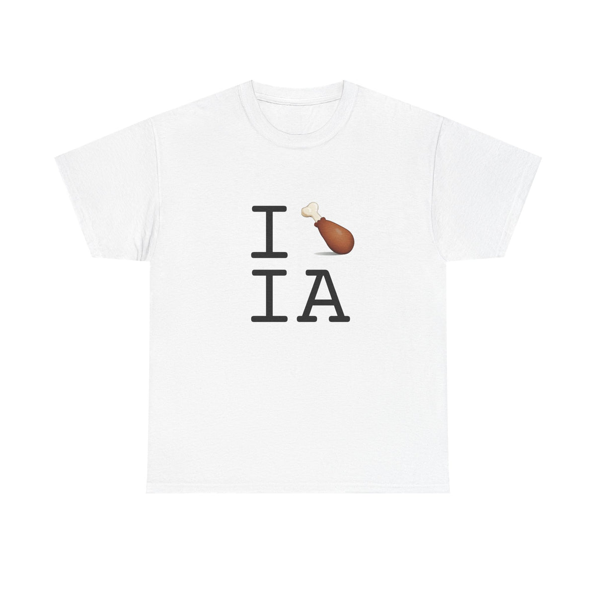 "I Chicken Drumstick Iowa" Tee