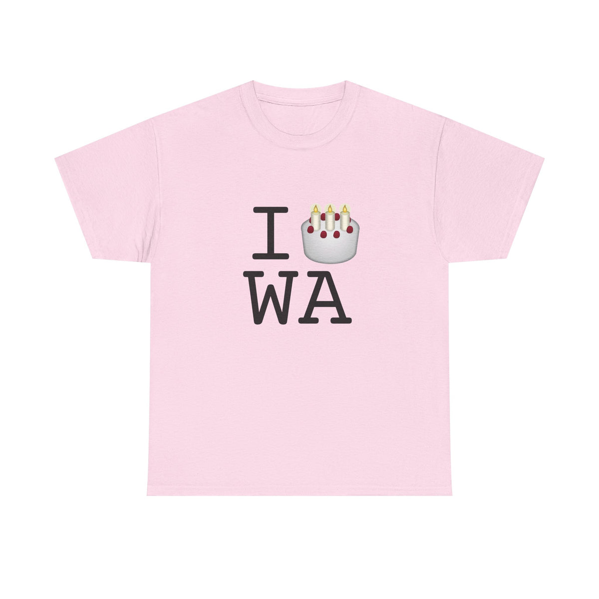 "I Birthday Cake Washington" Tee