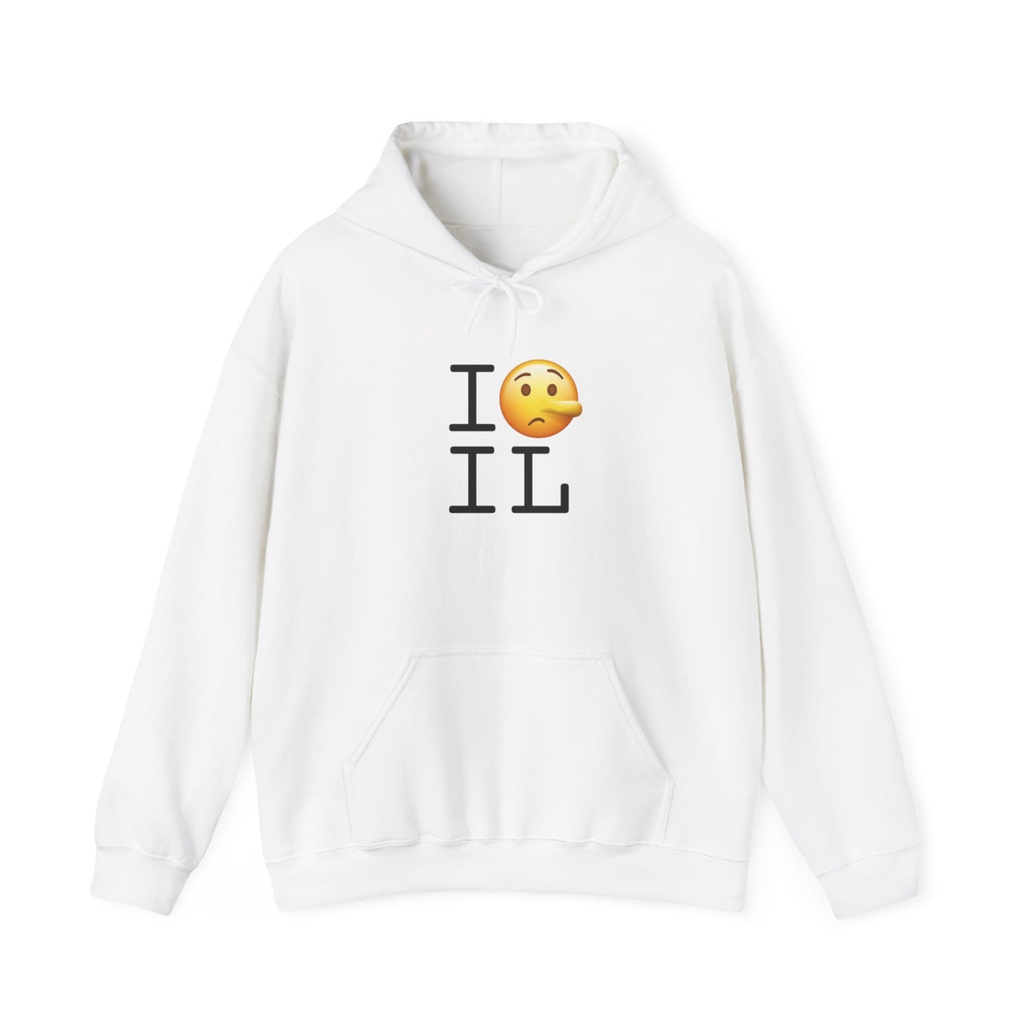 "I Lie about Illinois" Hoodie