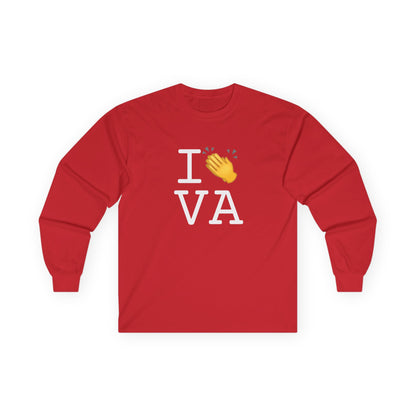 "I Applaud Virginia" Long Sleeve Shirt
