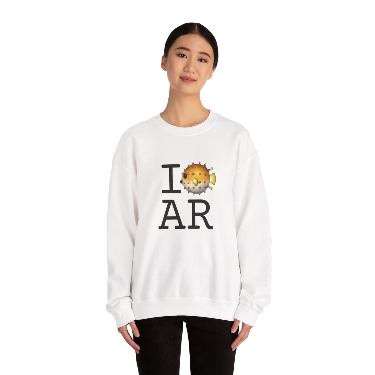 "I Blowfish in Arkansas" Sweatshirt