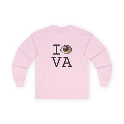 "I See (Eye) Virginia" Long Sleeve Shirt