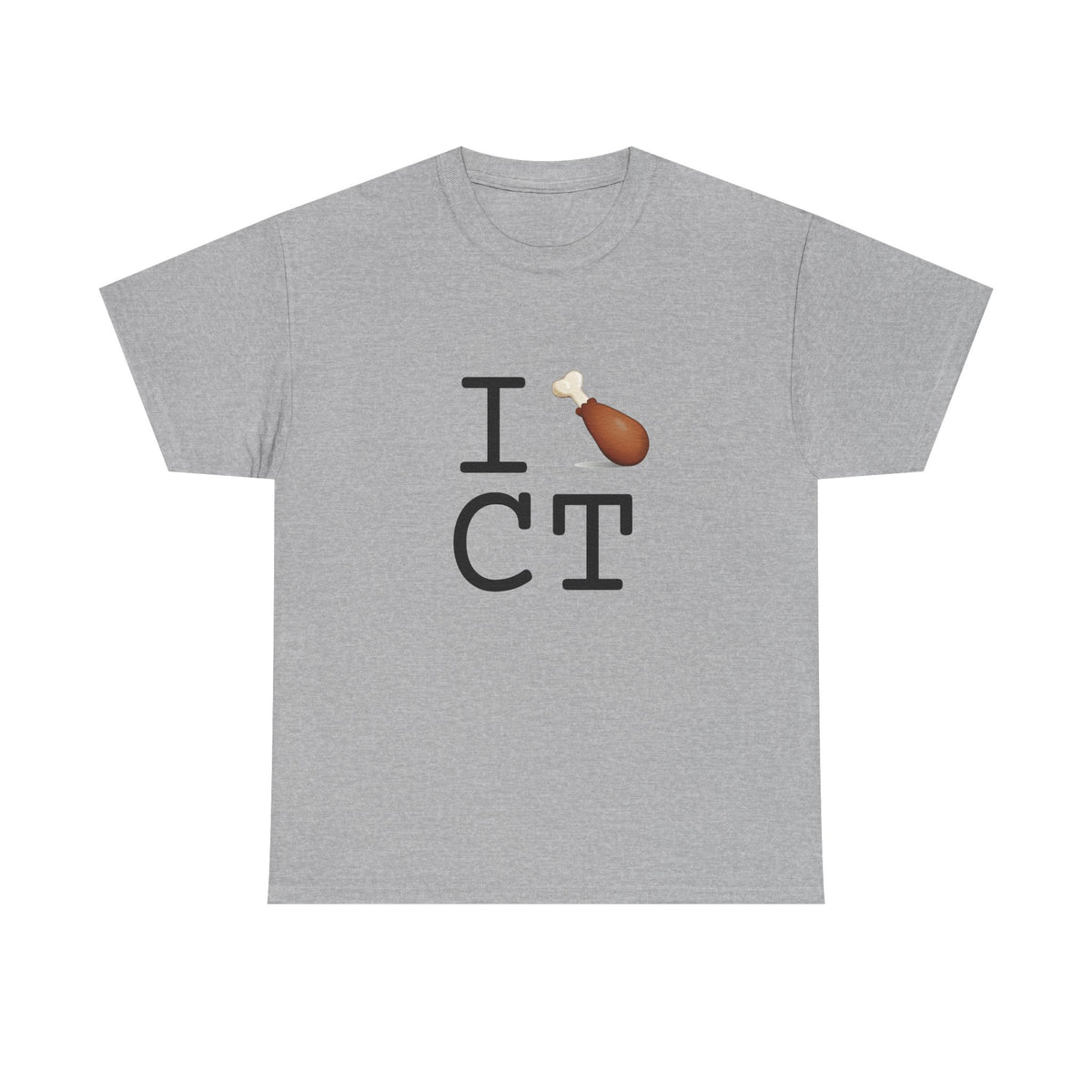"I Chicken Drumstick Connecticut" Tee