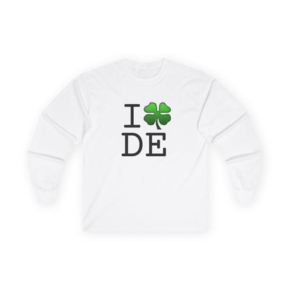 "I'm Lucky (Clover) in Delaware" Long Sleeve Shirt