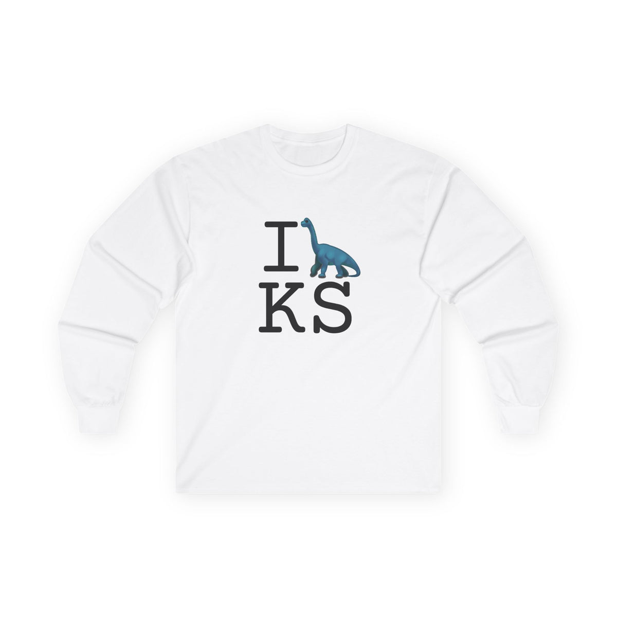 "I'm a Dinosaur in Kansas" Long Sleeve Shirt