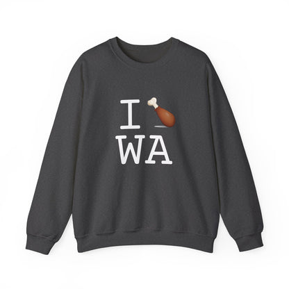 "I Chicken Drumstick Washington" Sweatshirt