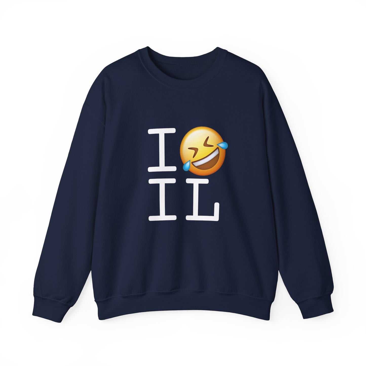 "I Laugh Hard (LMFAO) at Illinois" Sweatshirt