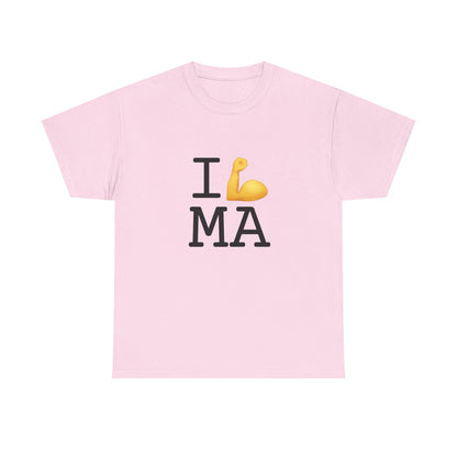 "I Flex in/on Massachusetts" Tee