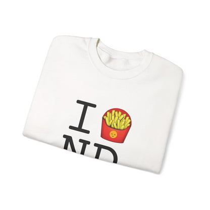 "I French Fries North Dakota" Sweatshirt
