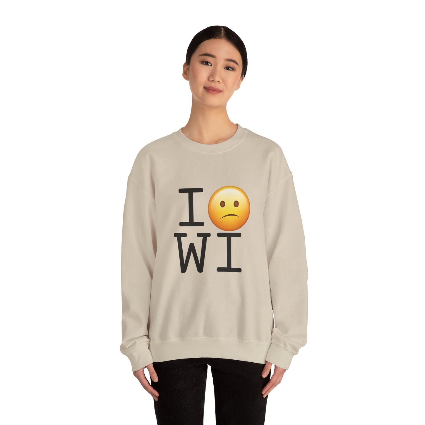 "I'm Confused by Wisconsin" Sweatshirt