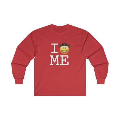 "I'm a Cowboy or Cowgirl in Maine" Long Sleeve Shirt