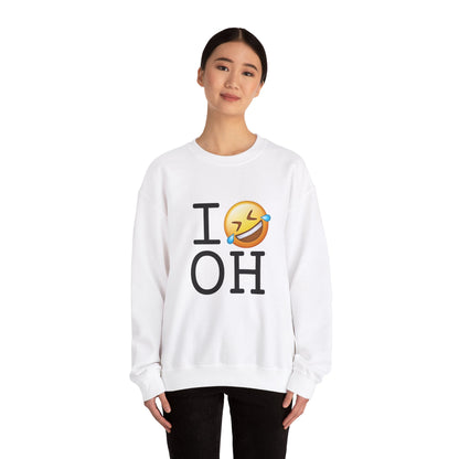 "I Laugh Hard (LMFAO) at Ohio" Sweatshirt