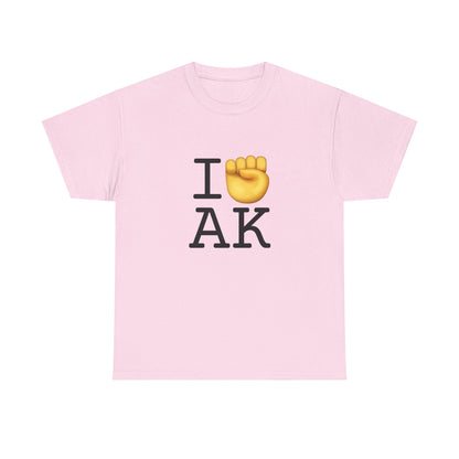 "I Raise my Fist with Alaska" Tee