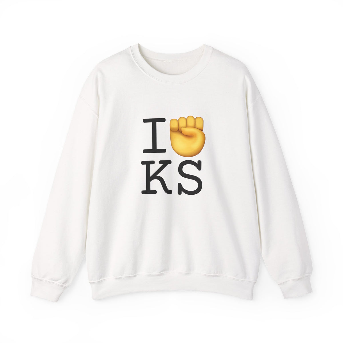 "I Raise my Fist with Kansas" Sweatshirt