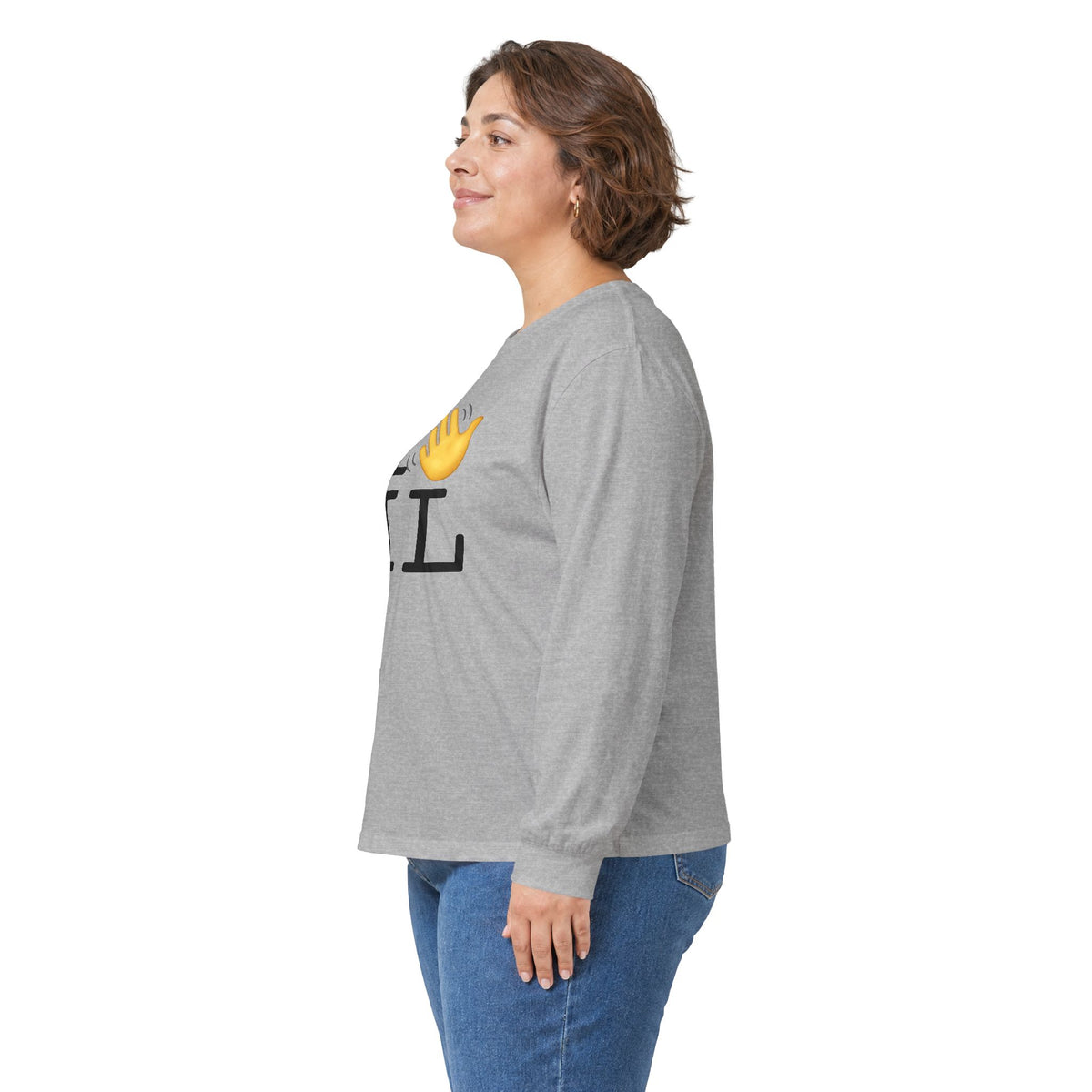 "I Wave at Illinois" Long Sleeve Shirt