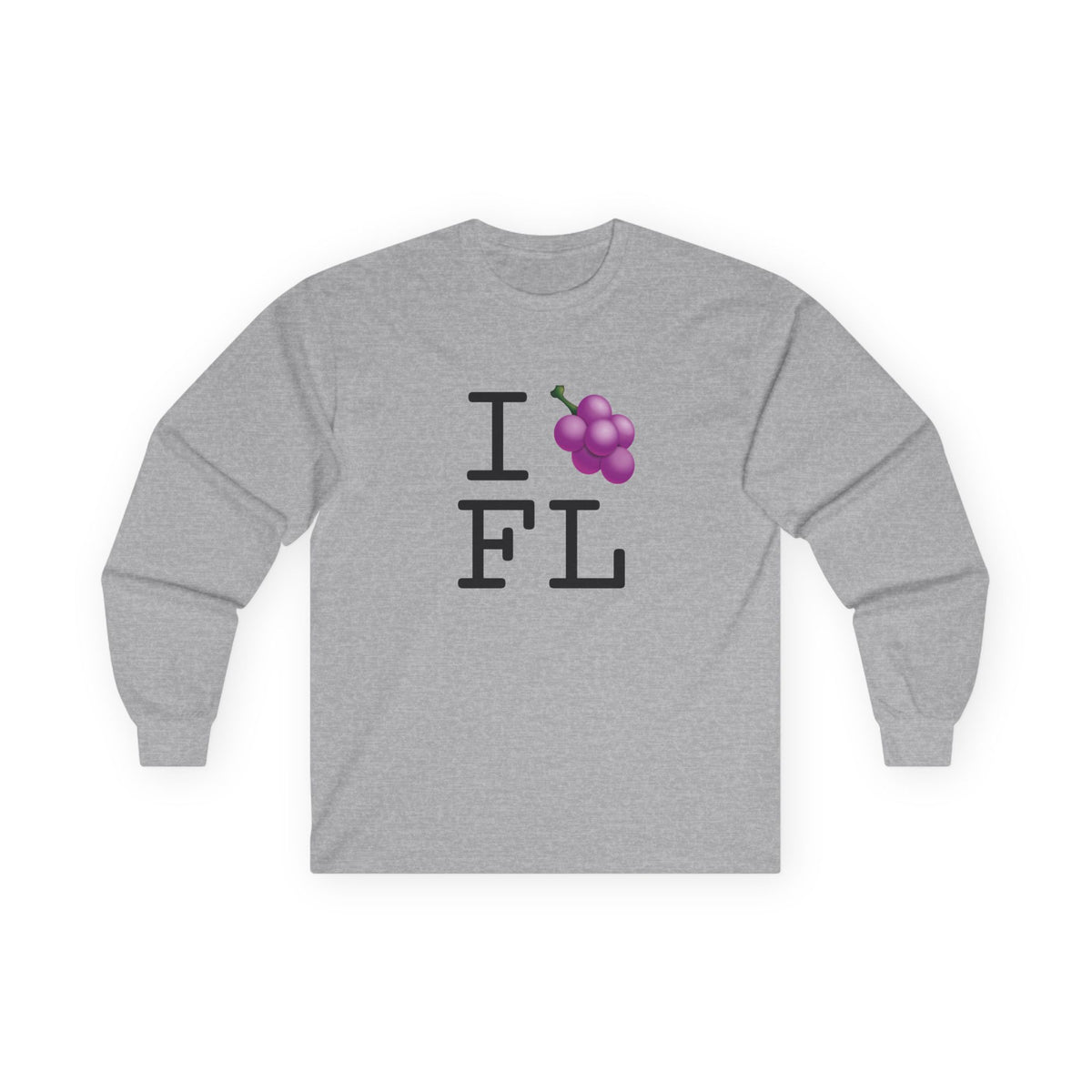 "I Grape Florida" Long Sleeve Shirt