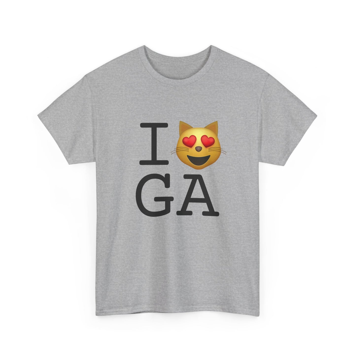 "I'm a Cat that Loves Georgia" Tee