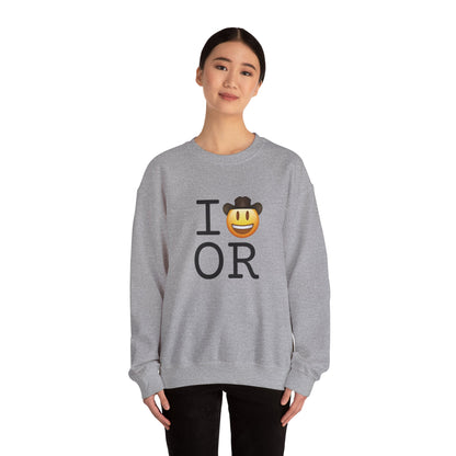 "I'm a Cowboy or Cowgirl in Oregon" Sweatshirt