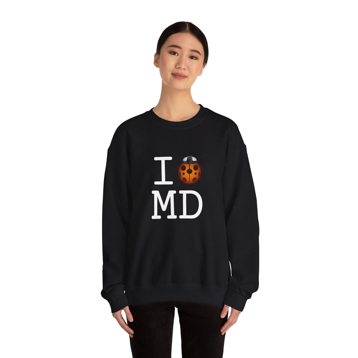 "I Ladybug Maryland" Sweatshirt