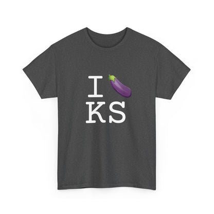 "I Eggplant Kansas" Tee