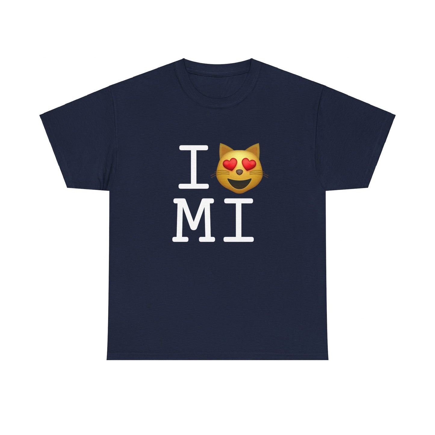 "I'm a Cat that Loves Michigan" Tee