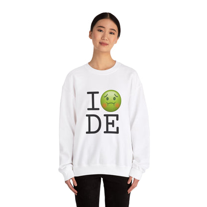 "I'm Nauseous about Delaware" Sweatshirt